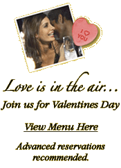 Join Us for Valentine's Day